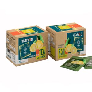 MANNA Georgian Green Tea with Lemon – Tea Bags