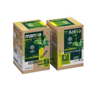 Georgian Green Tea with Mint – Loose Leaf