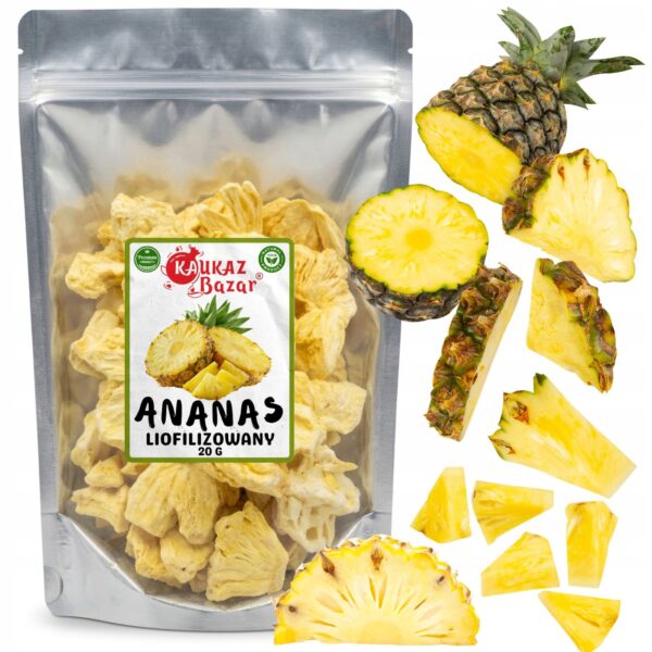 Ananas Liofilizowany 20 g