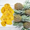Dried Pineapple Rings with a Hint of Passion Fruit 500 g
