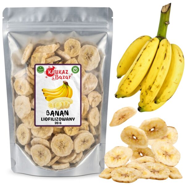 Banan Liofilizowany 20 g