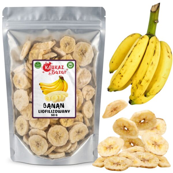 Banan Liofilizowany 50 g