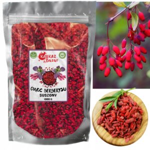 Berberys Suszony Naturalny 1000 g Berberys Suszony Naturalny 1000 g