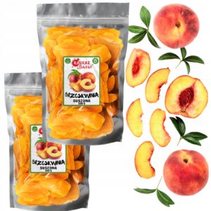 Dried Peaches with a Hint of Passion Fruit 1000 g