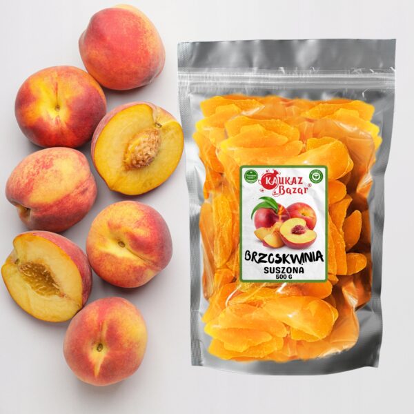 Brzoskwinie Suszone z Nutą Marakui 1000 g