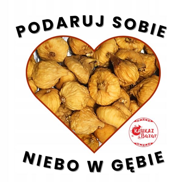 Natural Dried Figs 1000 g Figi Suszone Naturalne 1000 g
