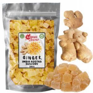 Imbir Kandyzowany kostka 200 g