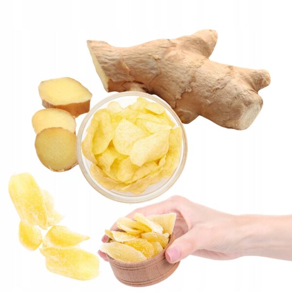 Imbir Kandyzowany płatek 200 g