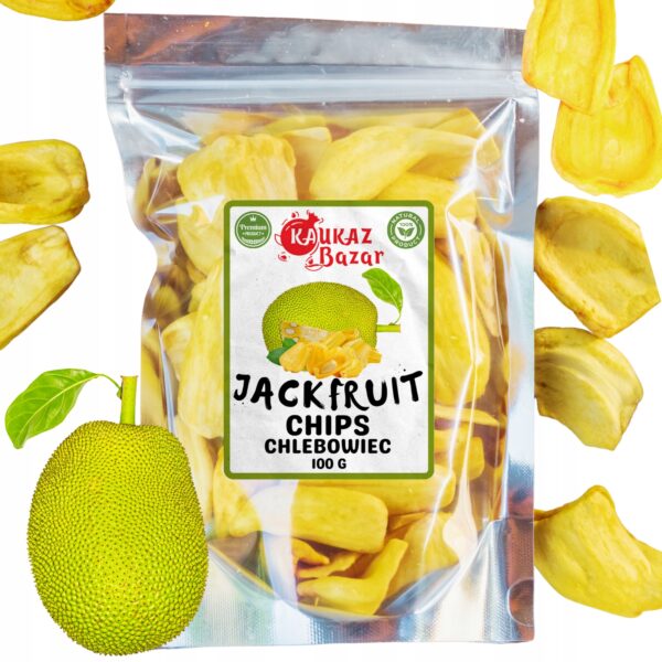 Jackfruit Chipsy Chlebowiec 100 g