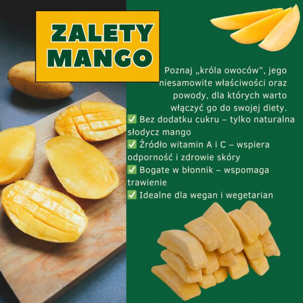 Mango Liofilizowane 100 g
