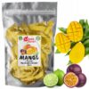 Dried Mango with Passion Fruit and Lime Juice 200 g Mango Suszone z Sokiem Marakui i Limonki 200 g