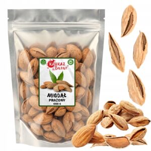 Unsalted Roasted Almonds in Shell 1000 g