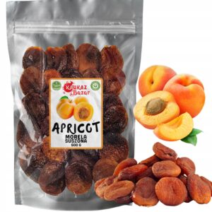 Morele Suszone Ciemne Niesiarkowane 500 g