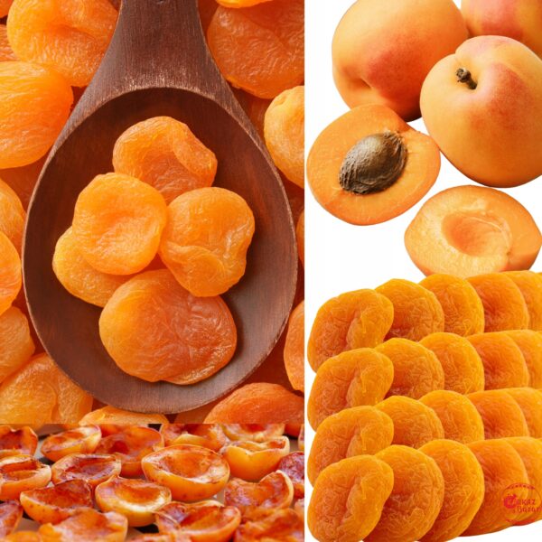 Morele Suszone Naturalne 1 kg 1000 g