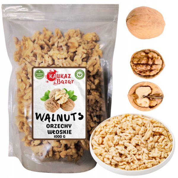 Blanched Shelled Walnuts 1000 g