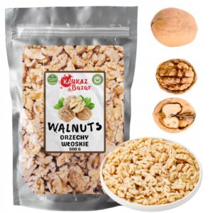Orzechy Włoskie blanszowane łuskane 500 g