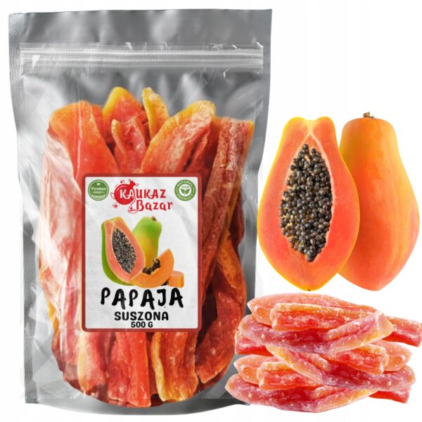 Dried Papaya with No Added Sugar 500 g
