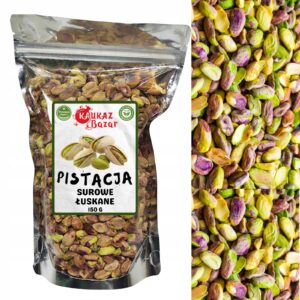 Raw Unsalted Shelled Pistachios 150 g