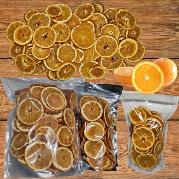Pomarańcza Suszona Plastry bez siarki 1000 g